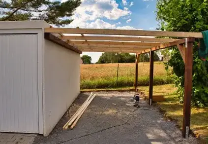 pose de carport Plouégat-Guérand-1