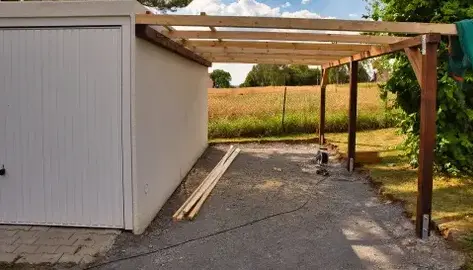 pose de carport Plouigneau-1