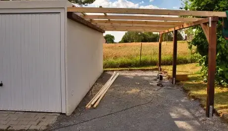 pose de carport Ploujean-3